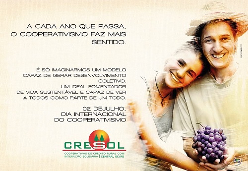 Dia Internacional do Cooperativismo foi comemorado no sábado